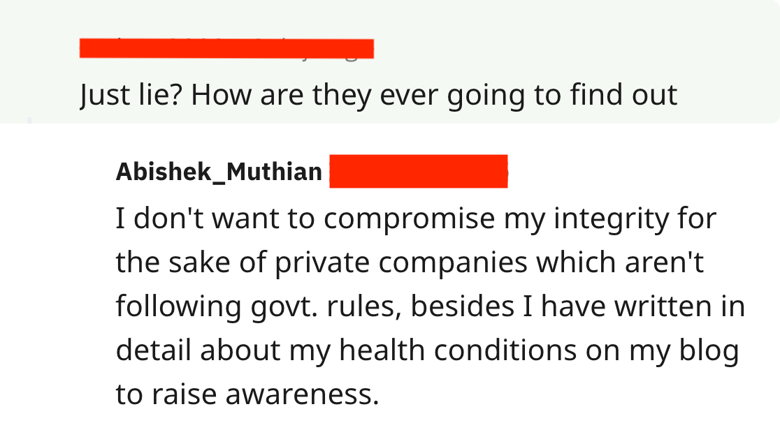 Lying about preexisting illness to the insurer-2